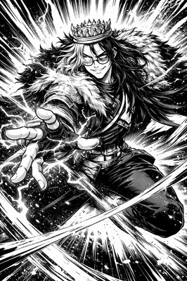 a black and white drawing of a person on a snowboard