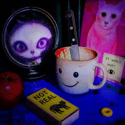 still life with everyday objects