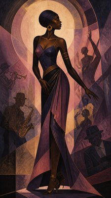 full-length portrait of an elegant figure