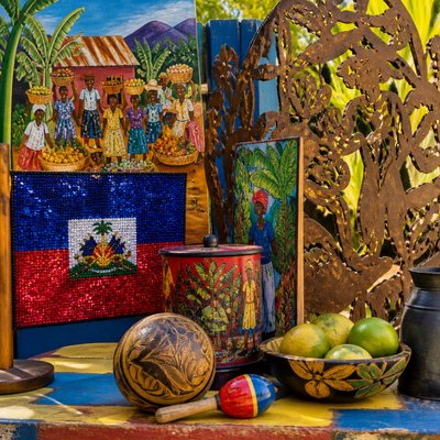 still life with everyday objects