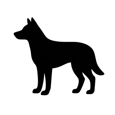 animal standing in natural pose