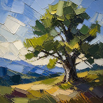 a tree in nature