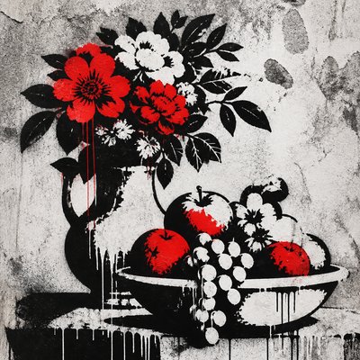 Stencil Street Art Style 3