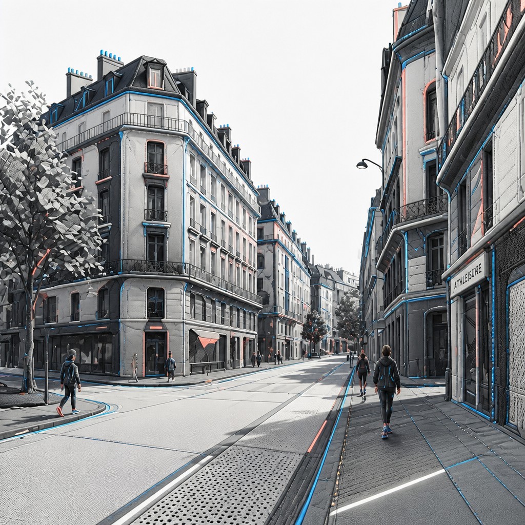 Athleisure Fashion Design Style Transfer Example