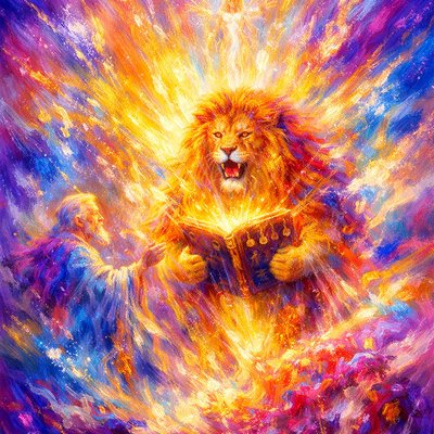 “And one of the elders saith unto me, Weep not: behold, the Lion of the tribe of Juda, the Root of David, hath prevailed to open the book, and to loose the seven seals thereof.” (Revelation 5:5, KJV)


