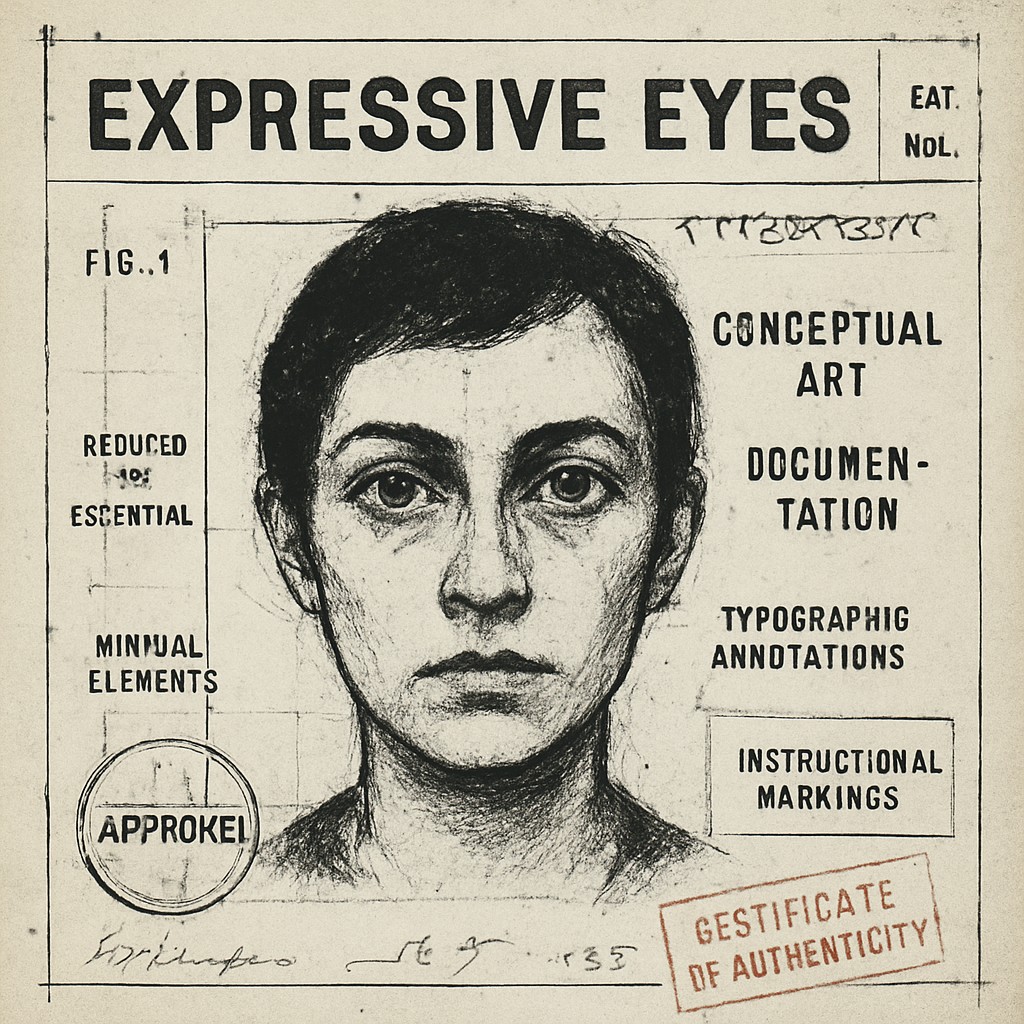 portrait of a person with expressive eyes