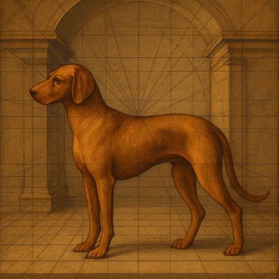 animal standing in natural pose