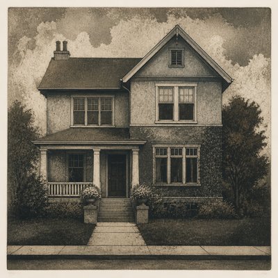 house with front view