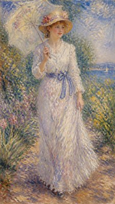 full-length portrait of an elegant figure