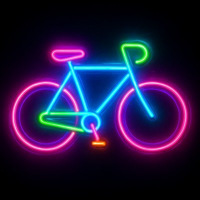bicyle resting against a wall