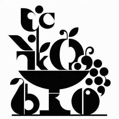 Typographic Minimalism Art Style 3