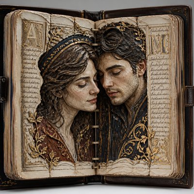 portrait of two people together