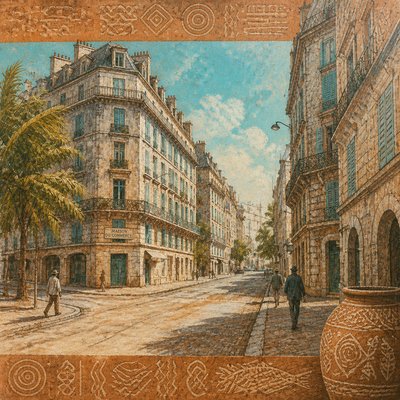 Antiguan Art Style Style Transfer Example