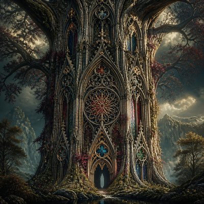 a tree in nature