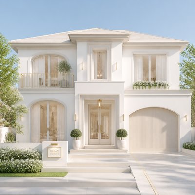 house with front view — Clean Girl Aesthetic