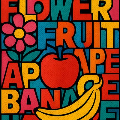 Typography Pop Art Style 3