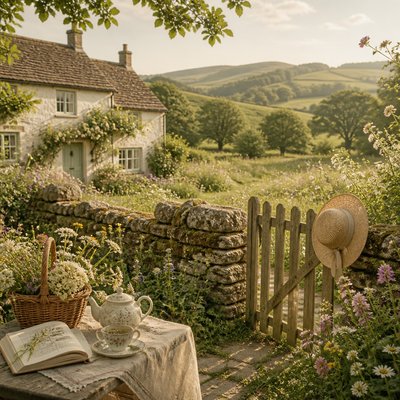 wide landscape with natural scenery