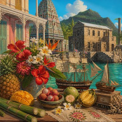 Mauritian Art Style 3