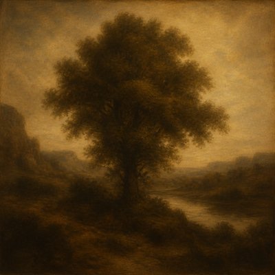 a tree in nature