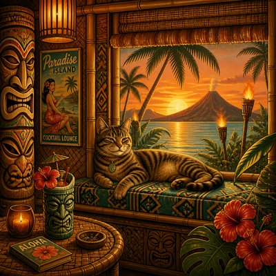 a cat lounging in a sunlit window