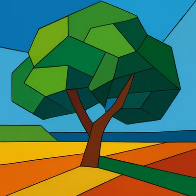a tree in nature
