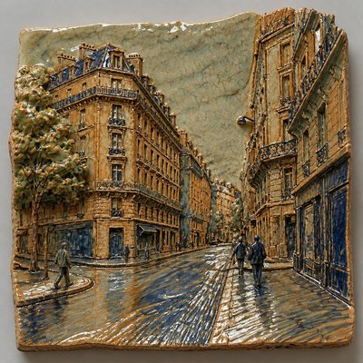 Ceramic Sculpture Art Style Style Transfer Example