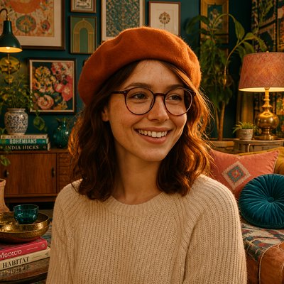 Eclectic Interior Design Style Transfer Example