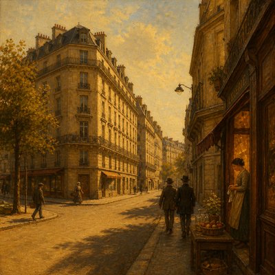 Genre Painting Art Style Style Transfer Example