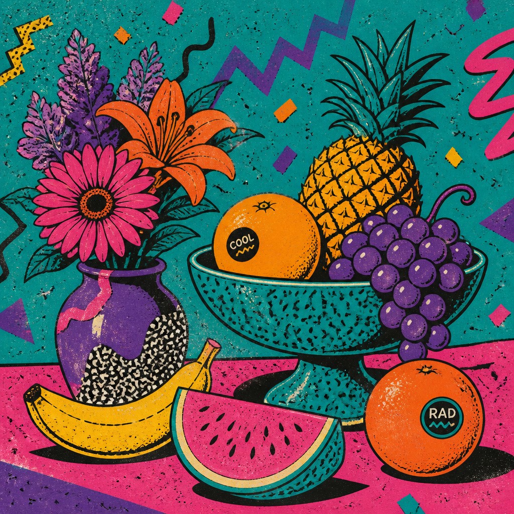 90s Retro Aesthetic example artwork 3