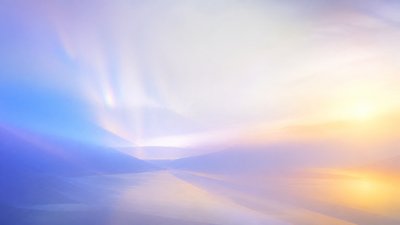 sweeping panoramic landscape with a dramatic sky