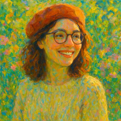 Garden Impressionism Art Style Style Transfer Example