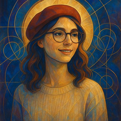 Contemporary Religious Art Style Transfer Example