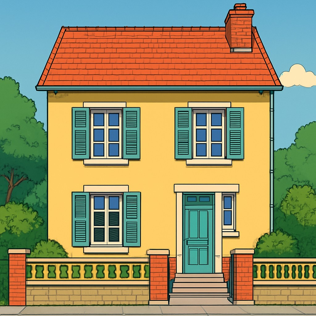 house with front view