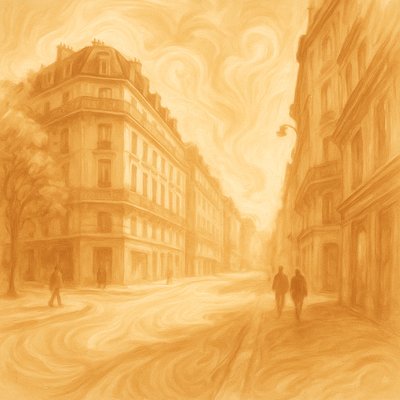 Cloudy Latte Style Transfer Example