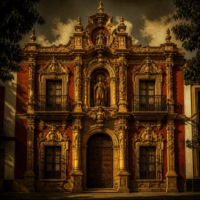 house with front view — Seville Art Style