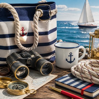 still life with everyday objects — Nautical Aesthetic