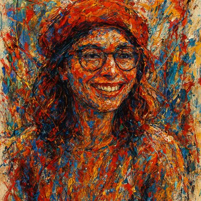 Abstract Expressionism Art Style Style Transfer Example