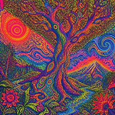 a tree in nature