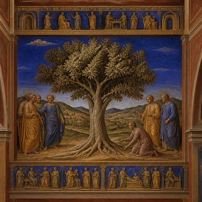 a tree in nature
