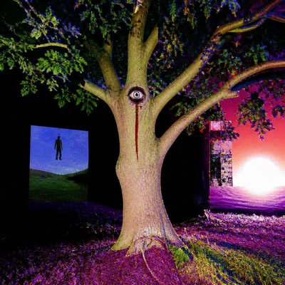 a tree in nature
