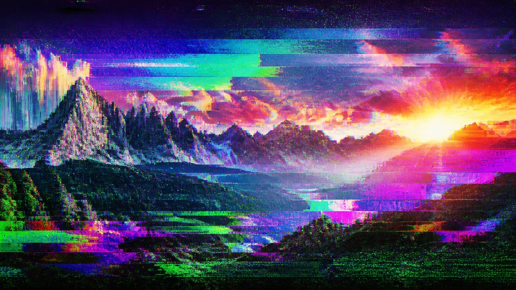 sweeping panoramic landscape with a dramatic sky
