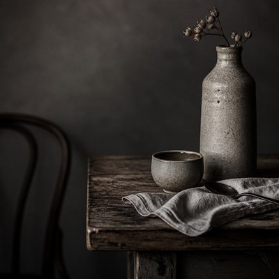 still life with everyday objects