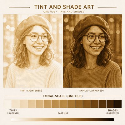 Tint and Shade Art Style Style Transfer Example