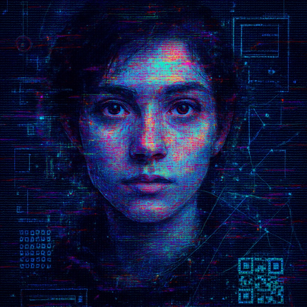 portrait of a person with expressive eyes