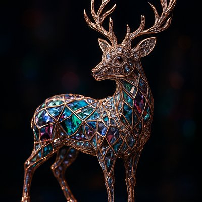 animal standing in natural pose