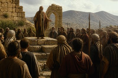 “And the children of Israel said, Who of all the tribes of Israel, went not up in the congregation to the Lord? for there was a great oath concerning those who went not up to the Lord to Massephath, saying, He shall surely be put to death.” (Judges 21:5, Brenton)

