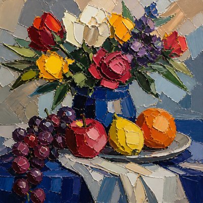 Palette Knife Painting Style 3