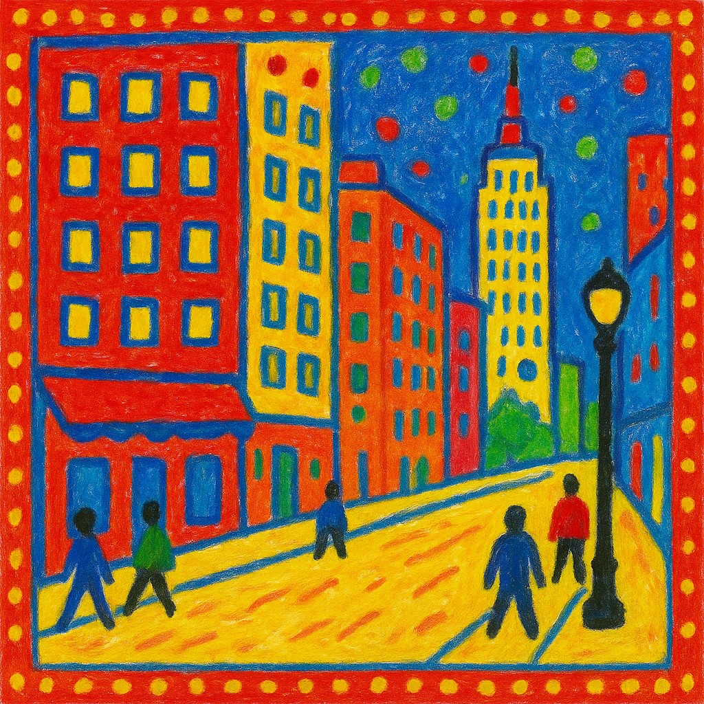 Naive Art Style Style Transfer Example