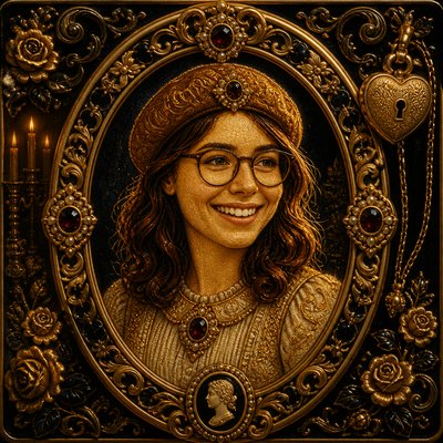 Victorian Jewelry Design Style Transfer Example