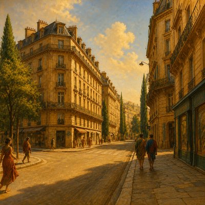Italian Art Style Style Transfer Example